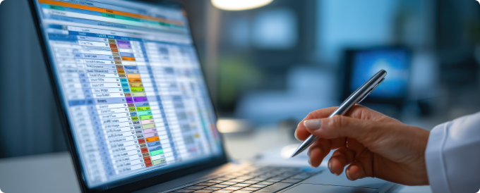 Manual reporting cycles prone to inconsistency and human error across the portfolio