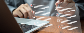 Inconsistent evaluation framework